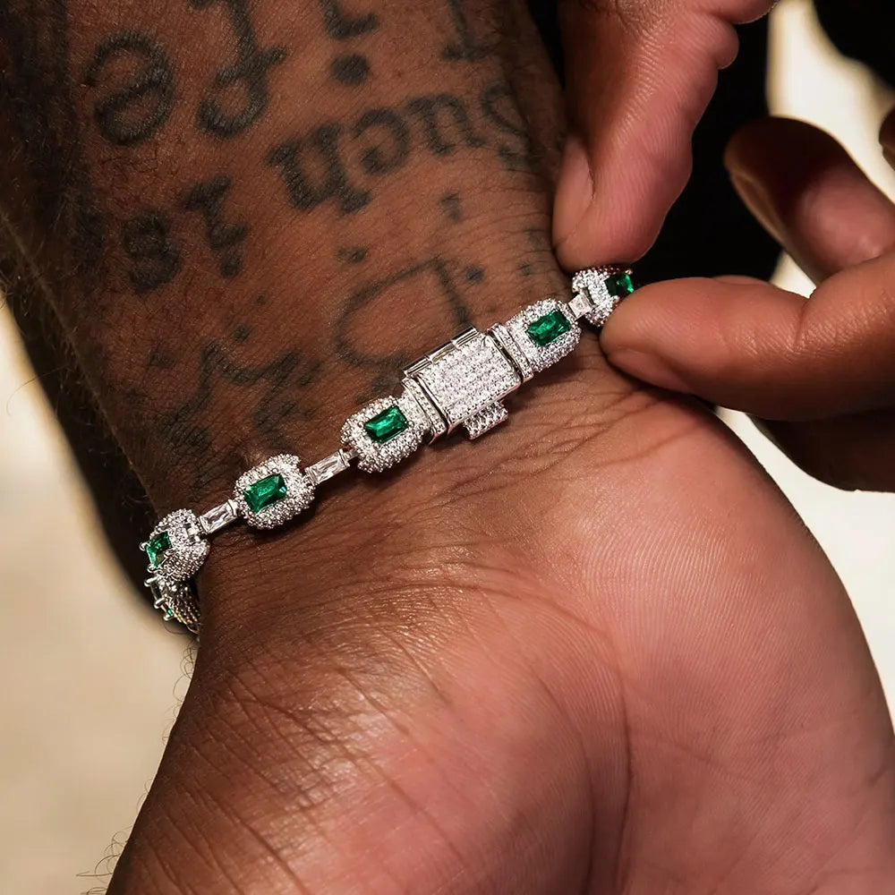 Atlas Baguette-Set Bracelet