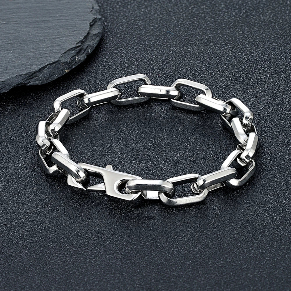 Magnus Rivet Chain Bracelet