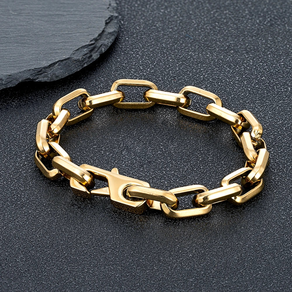 Magnus Rivet Chain Bracelet