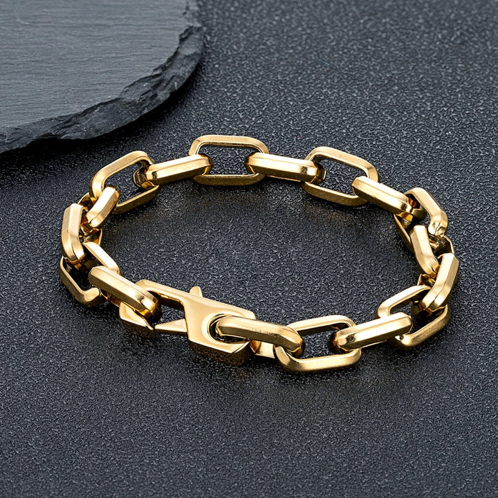 Magnus Rivet Chain Bracelet