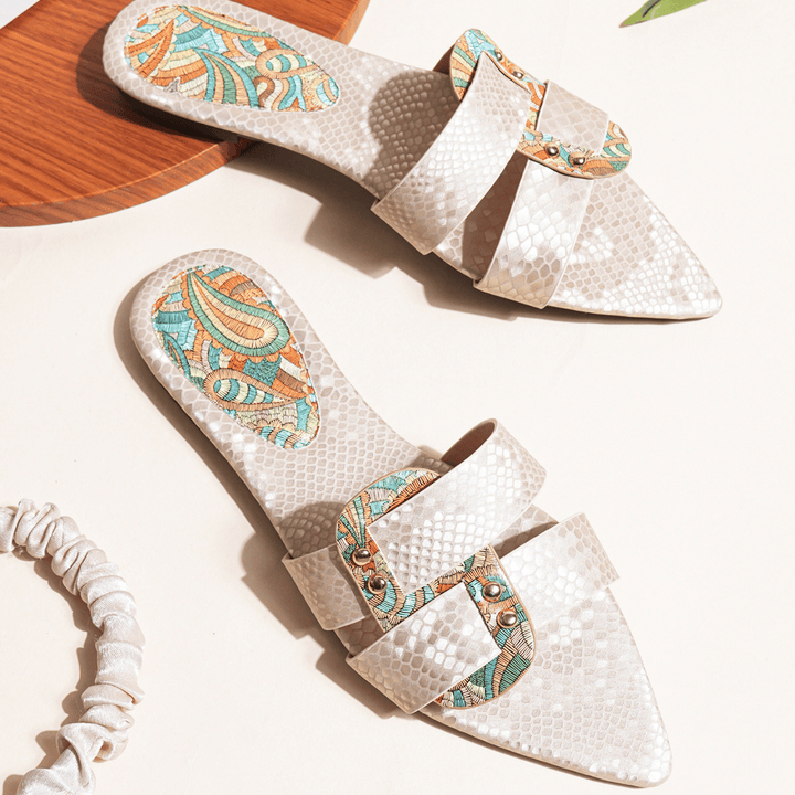 Jackson &amp; Blake  Odessa Woven Mule