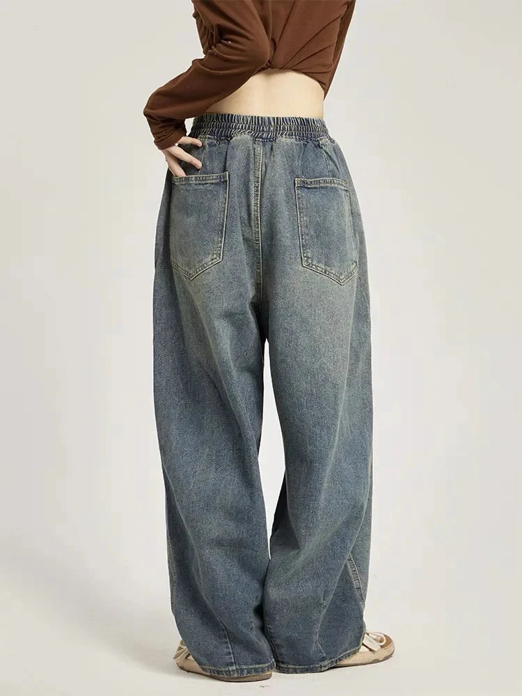 Halo Wash Baggy Jeans
