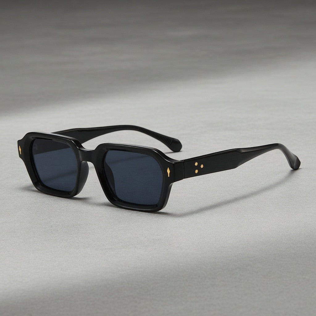 Caine Square Retro Sunglasses