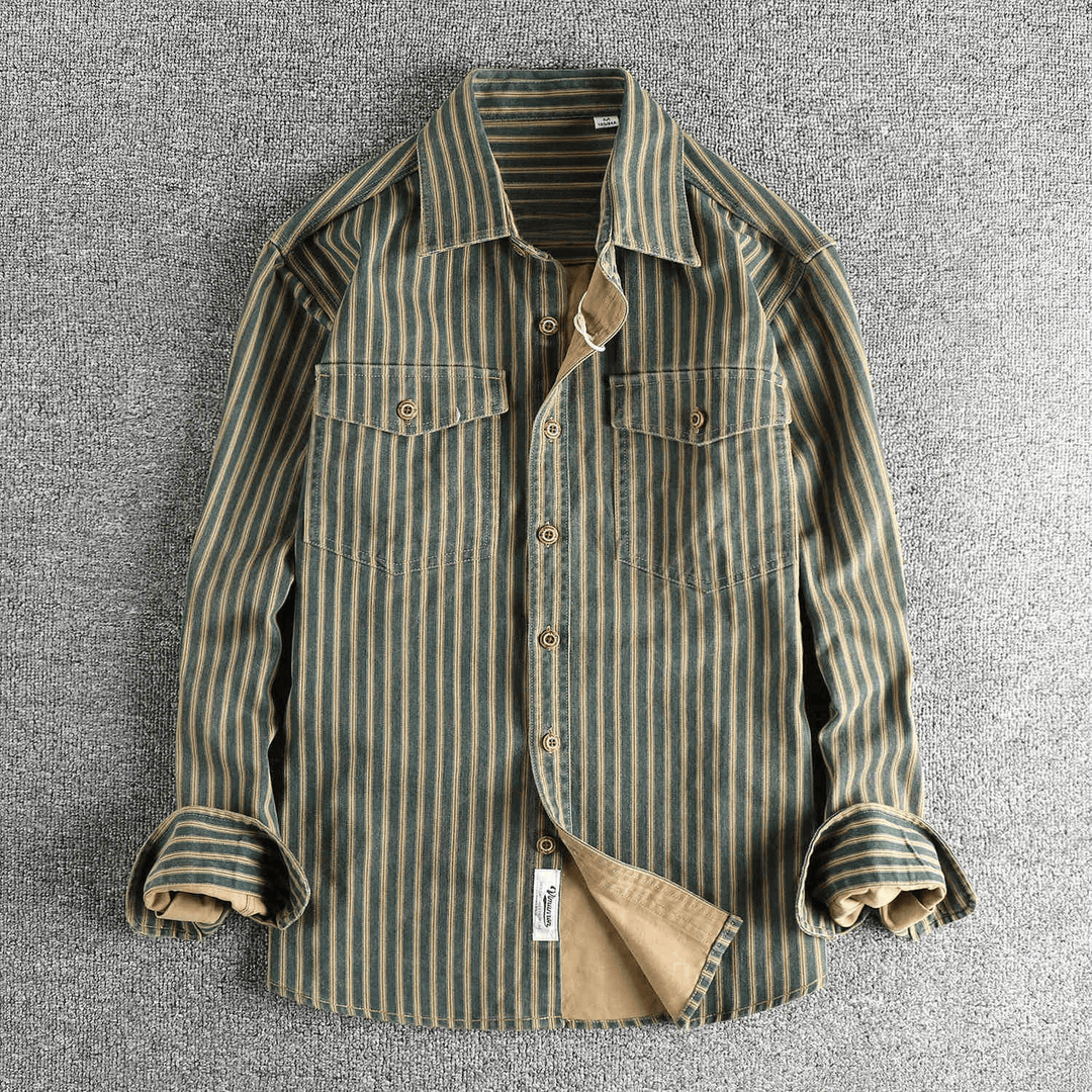 Jackson &amp; Blake  Marlon Stripe Shirt