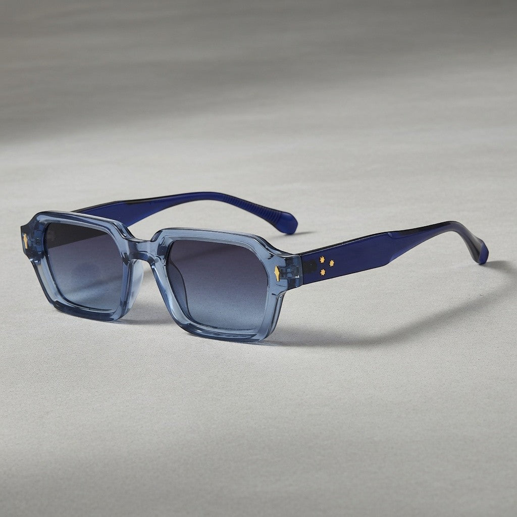 Caine Square Retro Sunglasses
