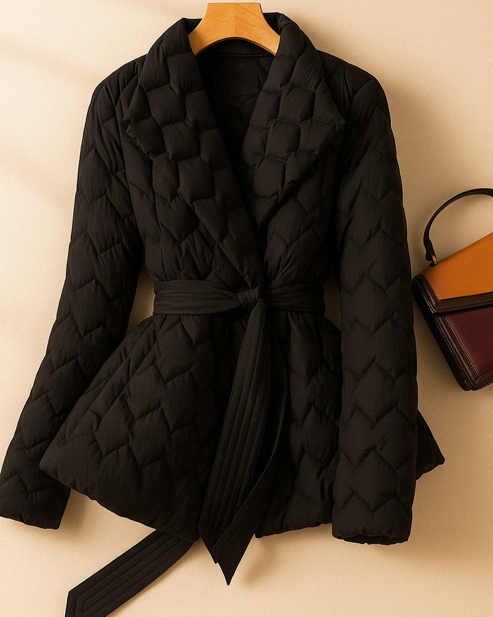 Amara Quilted Wrap Jacket