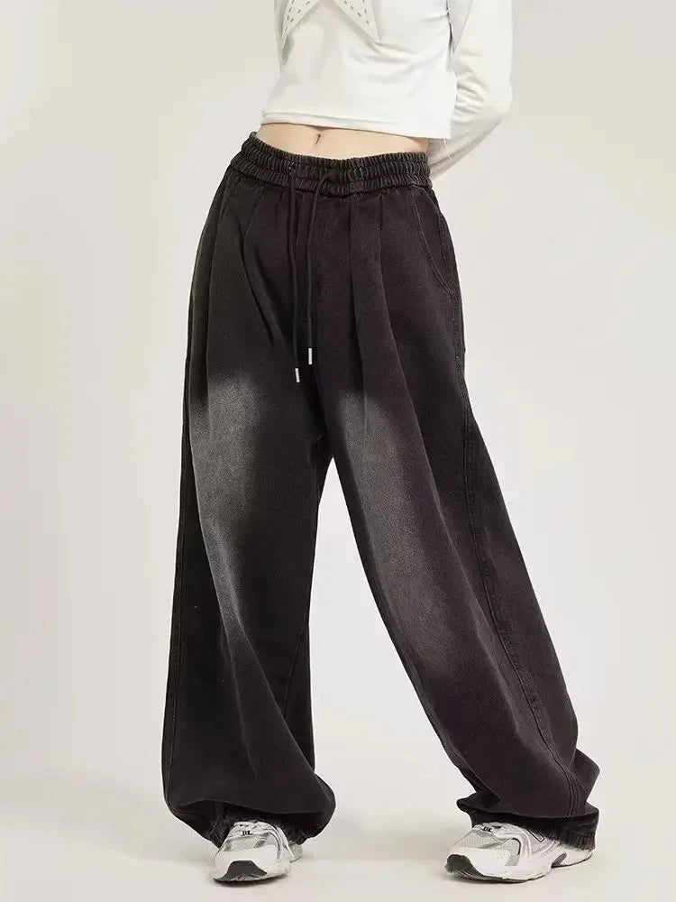 Halo Wash Baggy Jeans