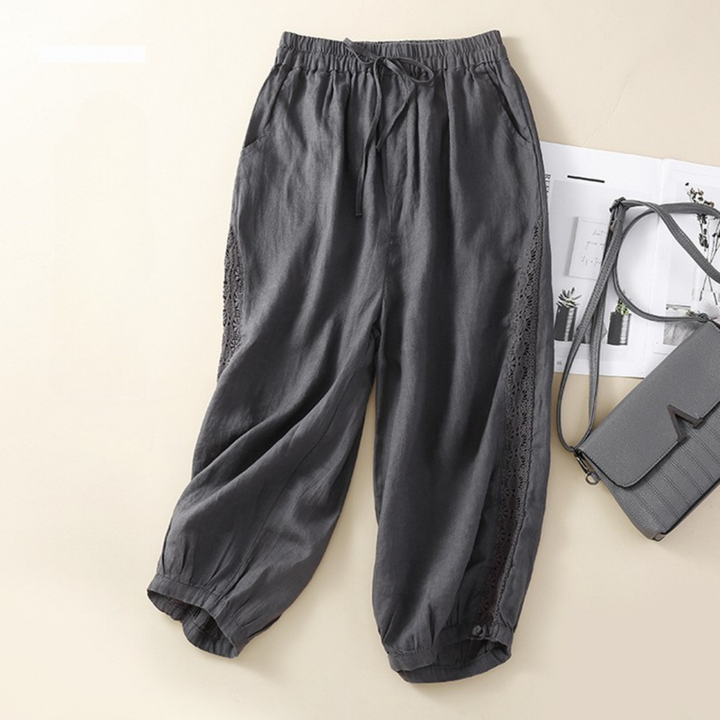Nadia Cotton Linen Pant