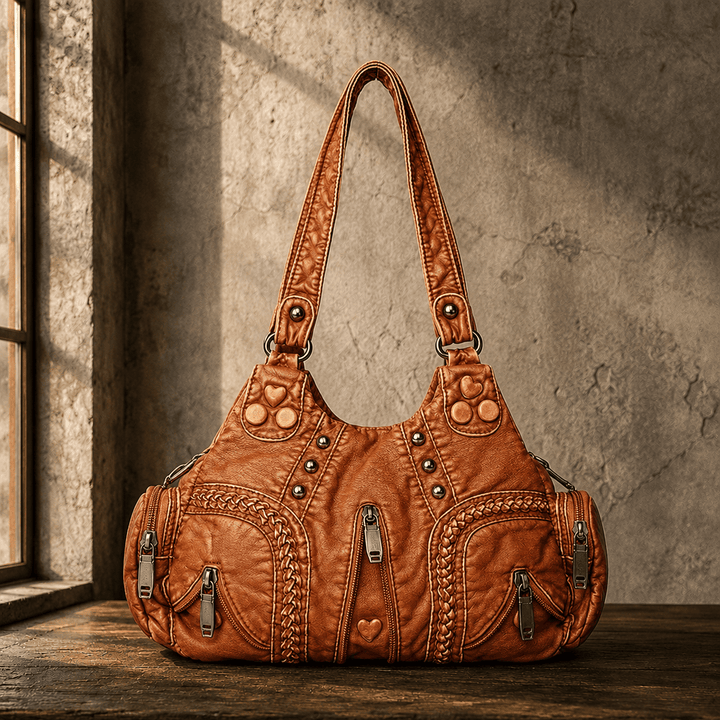 Jackson &amp; Blake Moto Hobo Bag