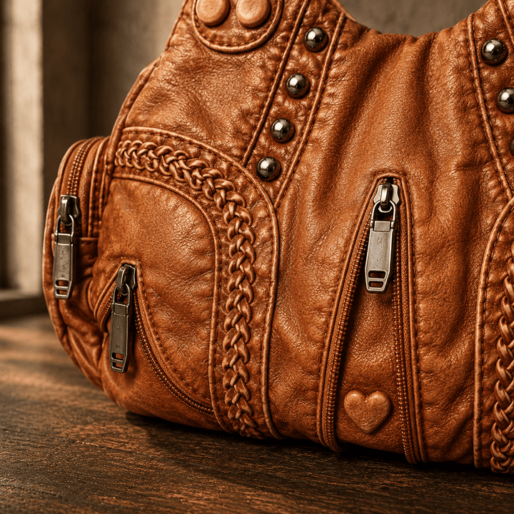 Jackson &amp; Blake Moto Hobo Bag