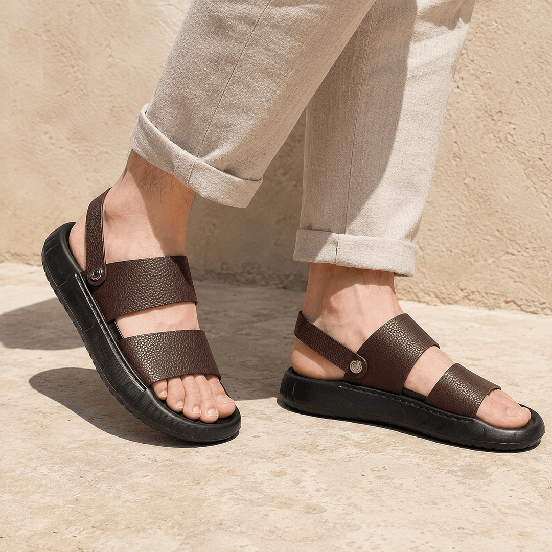 Jackson &amp; Blake  Strand Leather Sandal