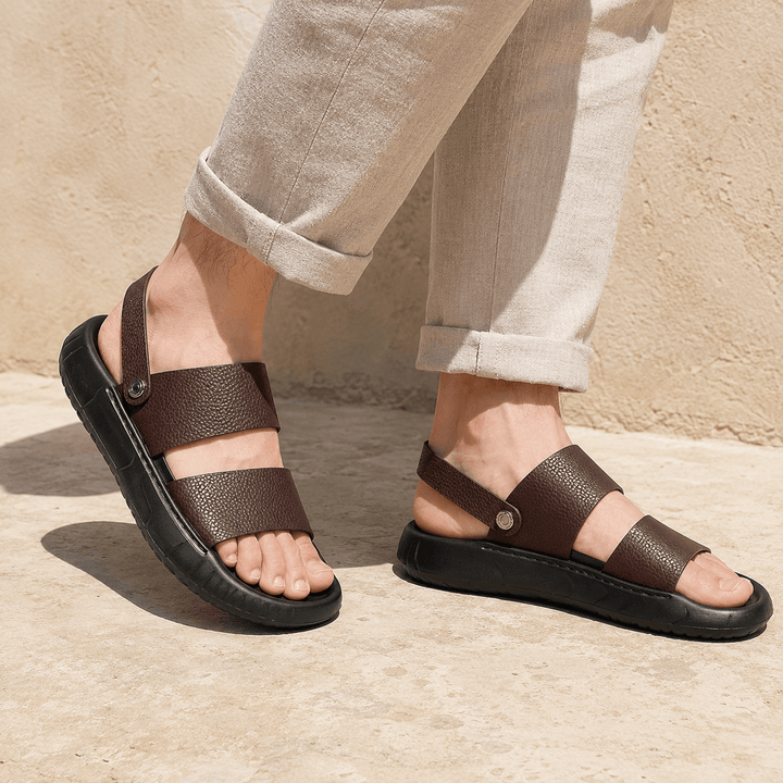 Jackson &amp; Blake  Strand Leather Sandal