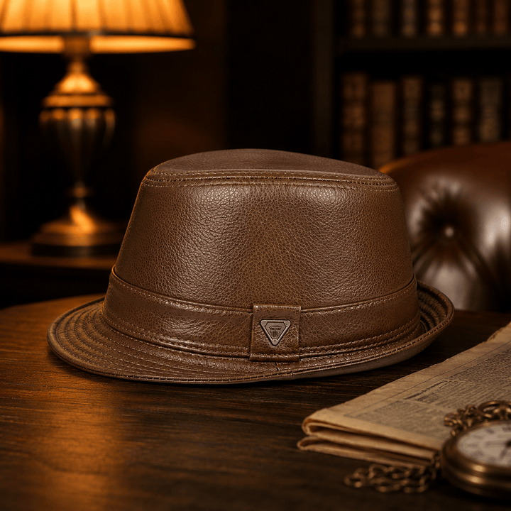 Jackson &amp; Blake  Kingsman Leather Fedora
