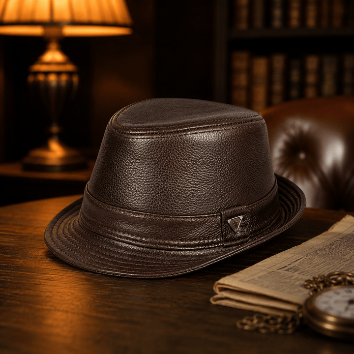 Jackson &amp; Blake  Kingsman Leather Fedora