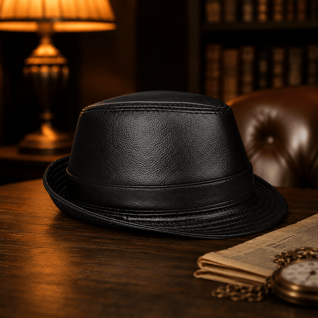 Jackson &amp; Blake  Kingsman Leather Fedora