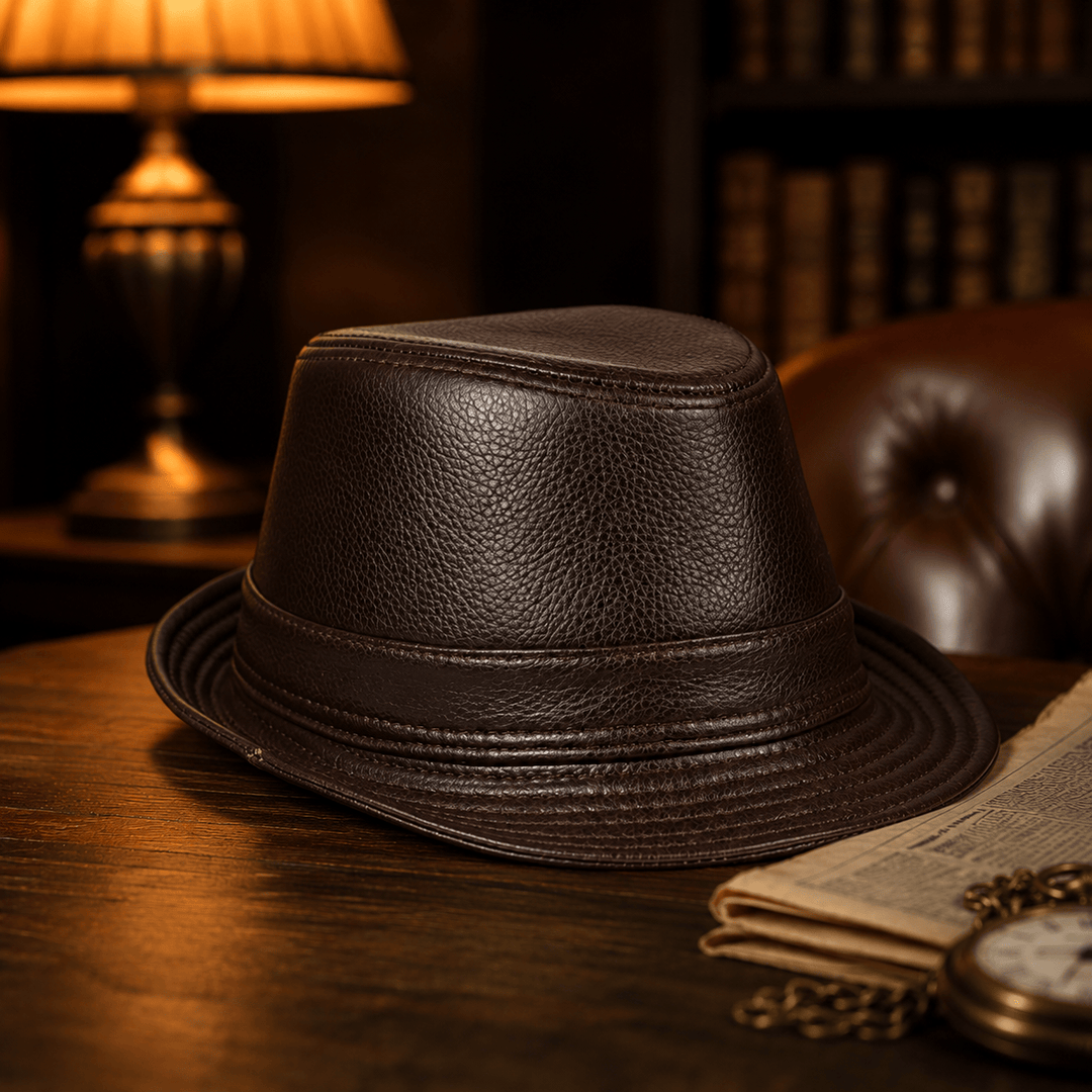 Jackson &amp; Blake  Kingsman Leather Fedora