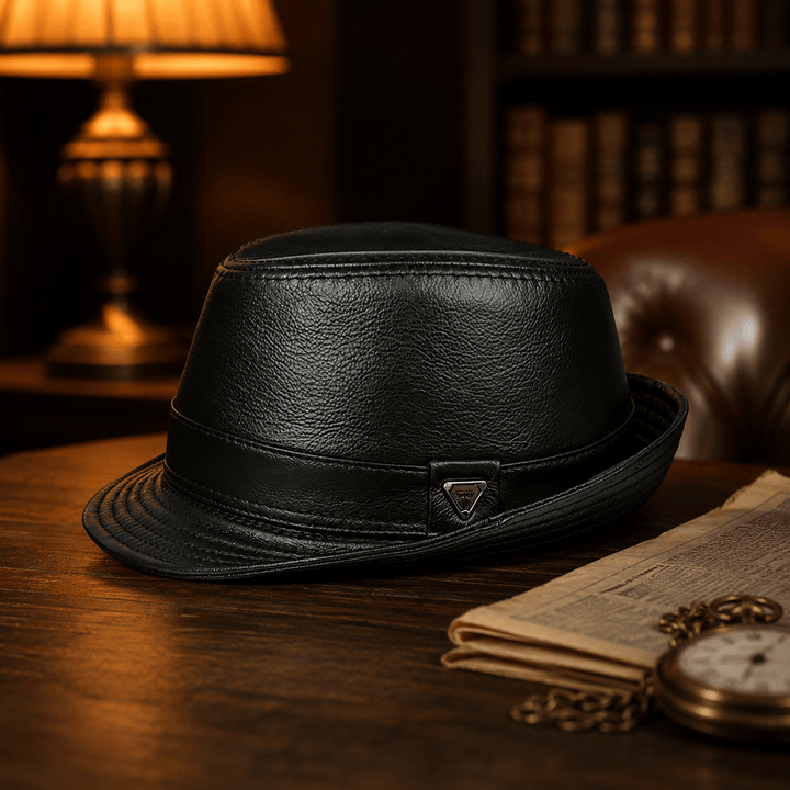Jackson &amp; Blake  Kingsman Leather Fedora