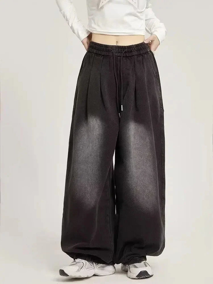 Halo Wash Baggy Jeans