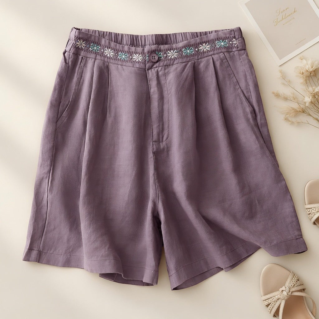 Daisy Linen Short