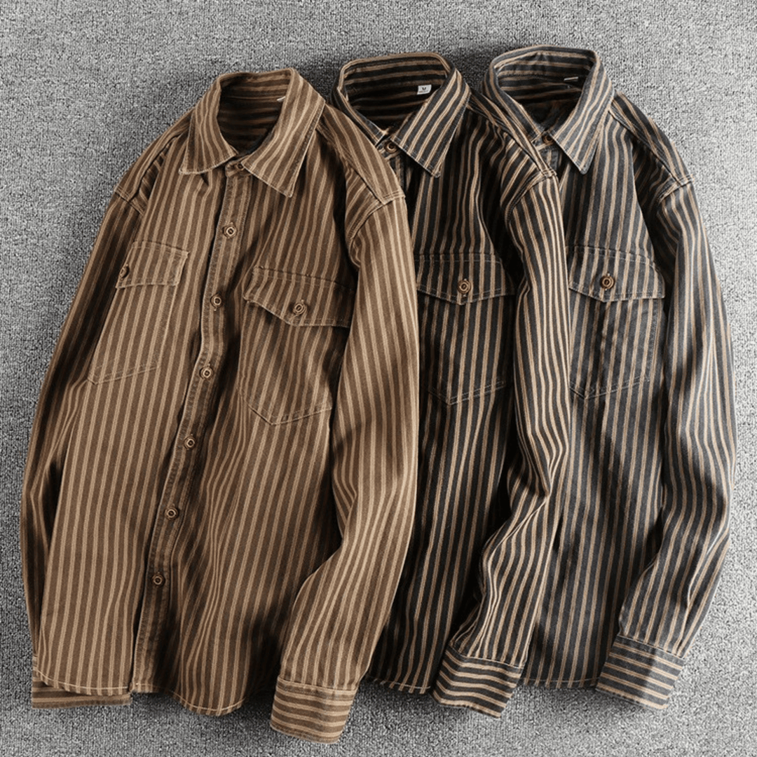 Jackson &amp; Blake  Marlon Stripe Shirt