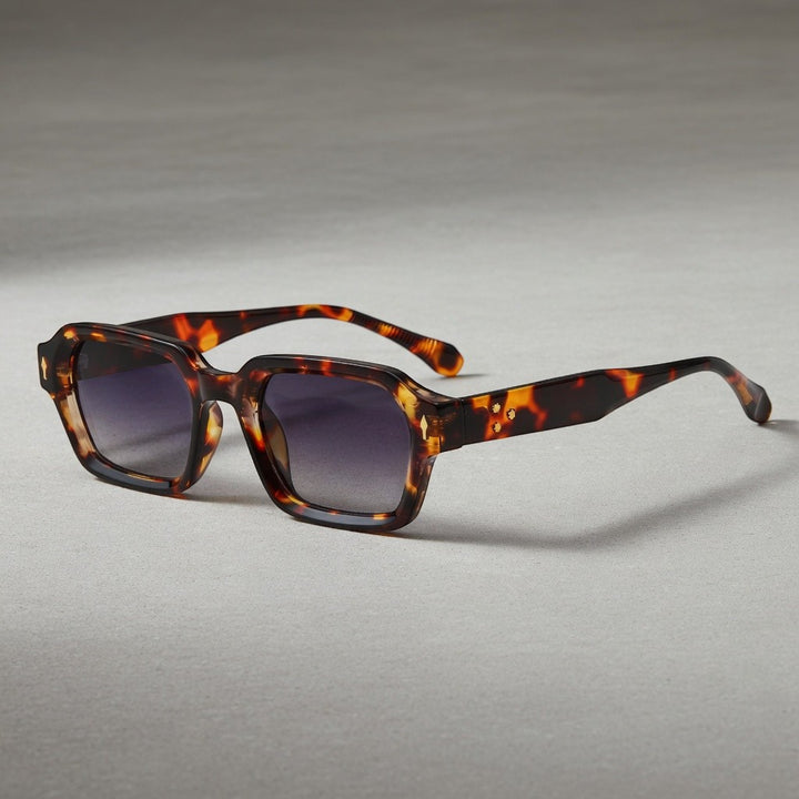 Caine Square Retro Sunglasses