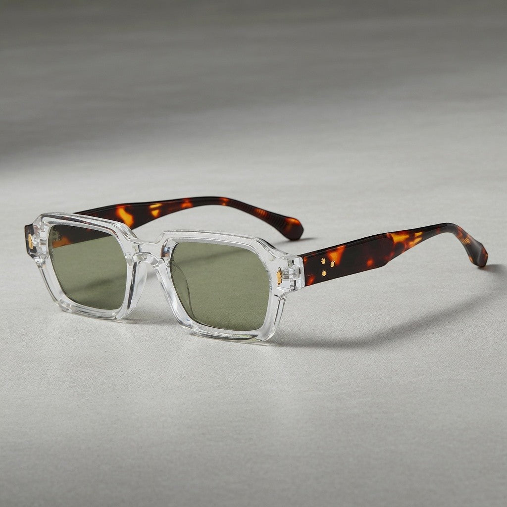 Caine Square Retro Sunglasses