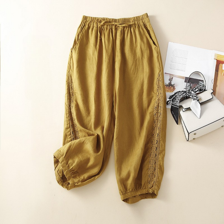 Nadia Cotton Linen Pant