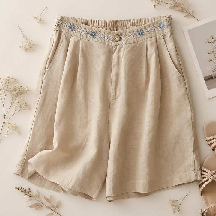 Daisy Linen Short