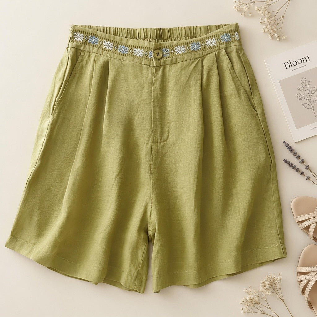 Daisy Linen Short