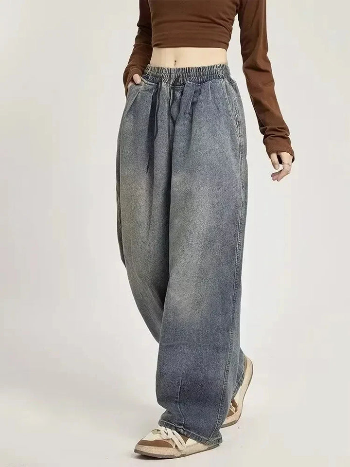 Halo Wash Baggy Jeans