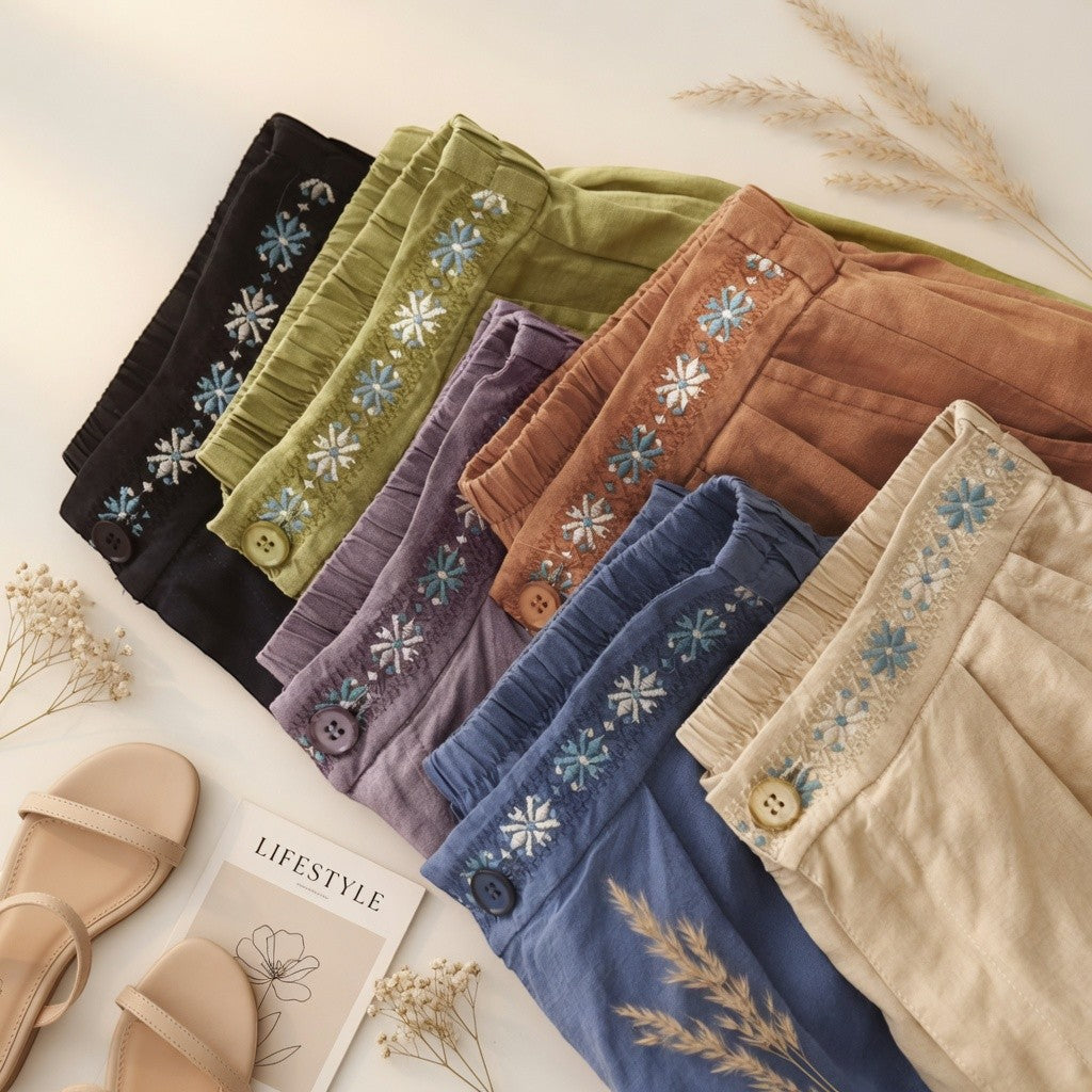 Daisy Linen Short