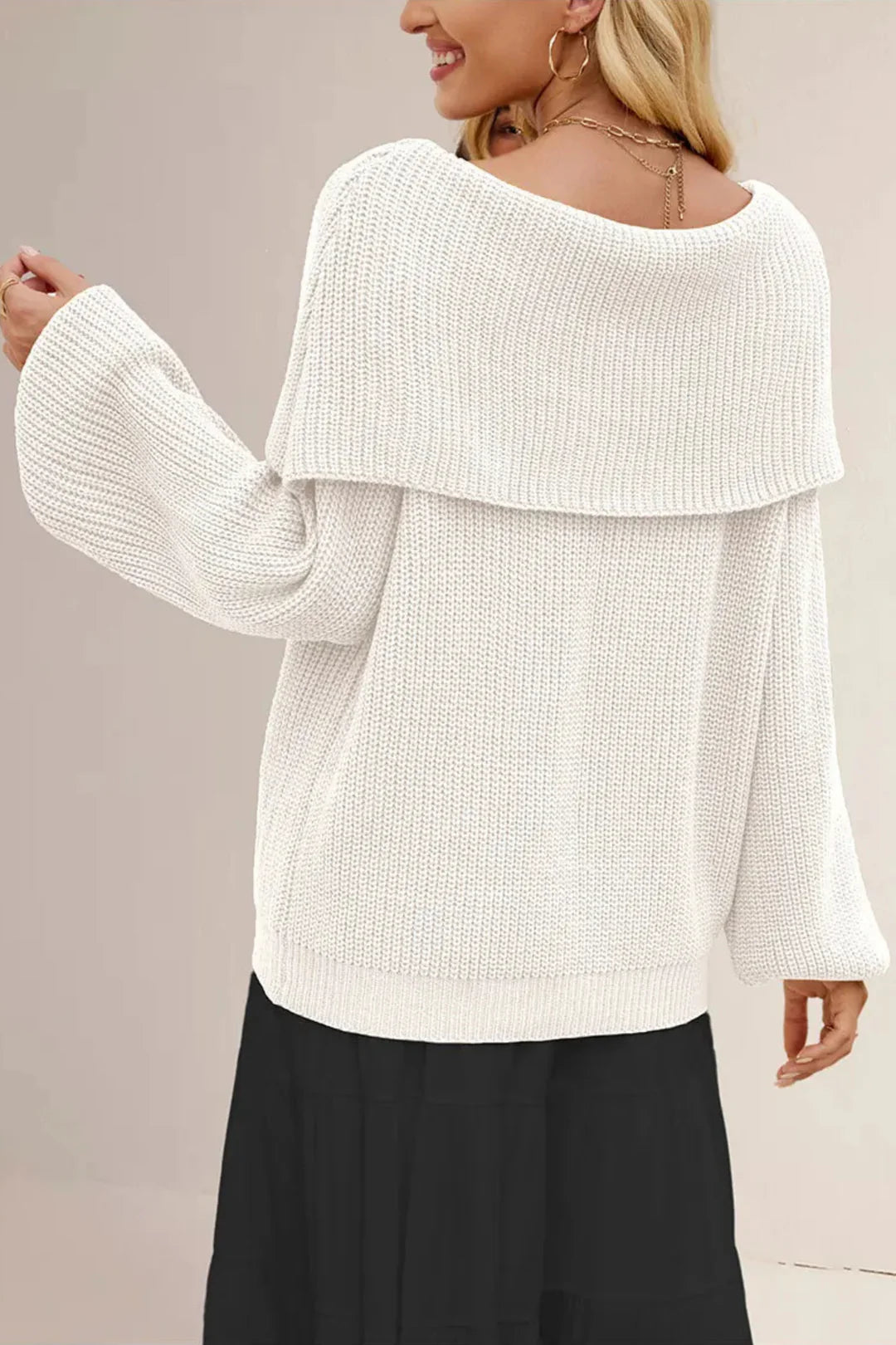 Harlow Off-Shoulder Knit