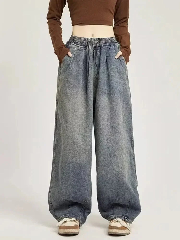 Halo Wash Baggy Jeans