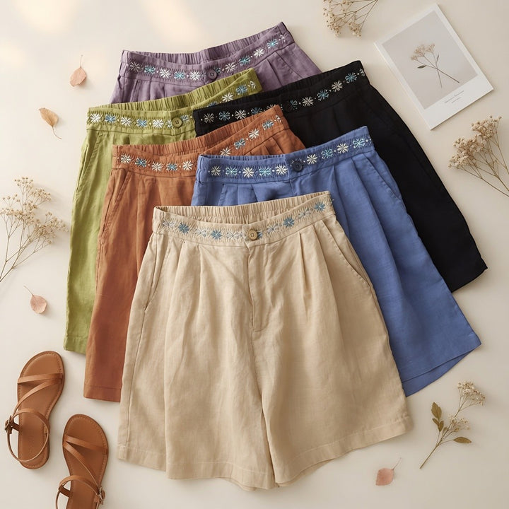 Daisy Linen Short