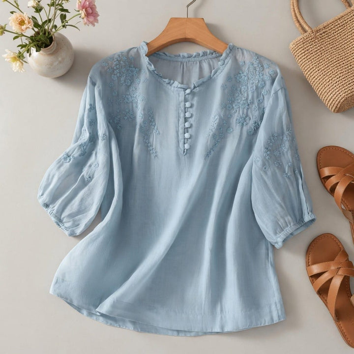 Jackson &amp; Blake  Solene Linen Blouse