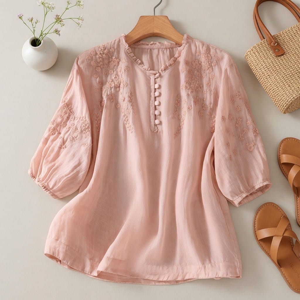 Jackson &amp; Blake  Solene Linen Blouse