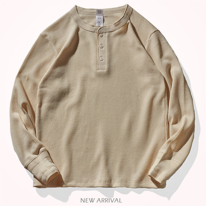 Rowan Waffle Henley Shirt