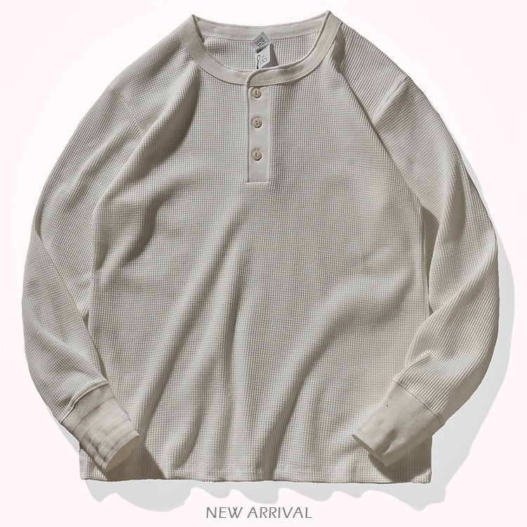 Rowan Waffle Henley Shirt