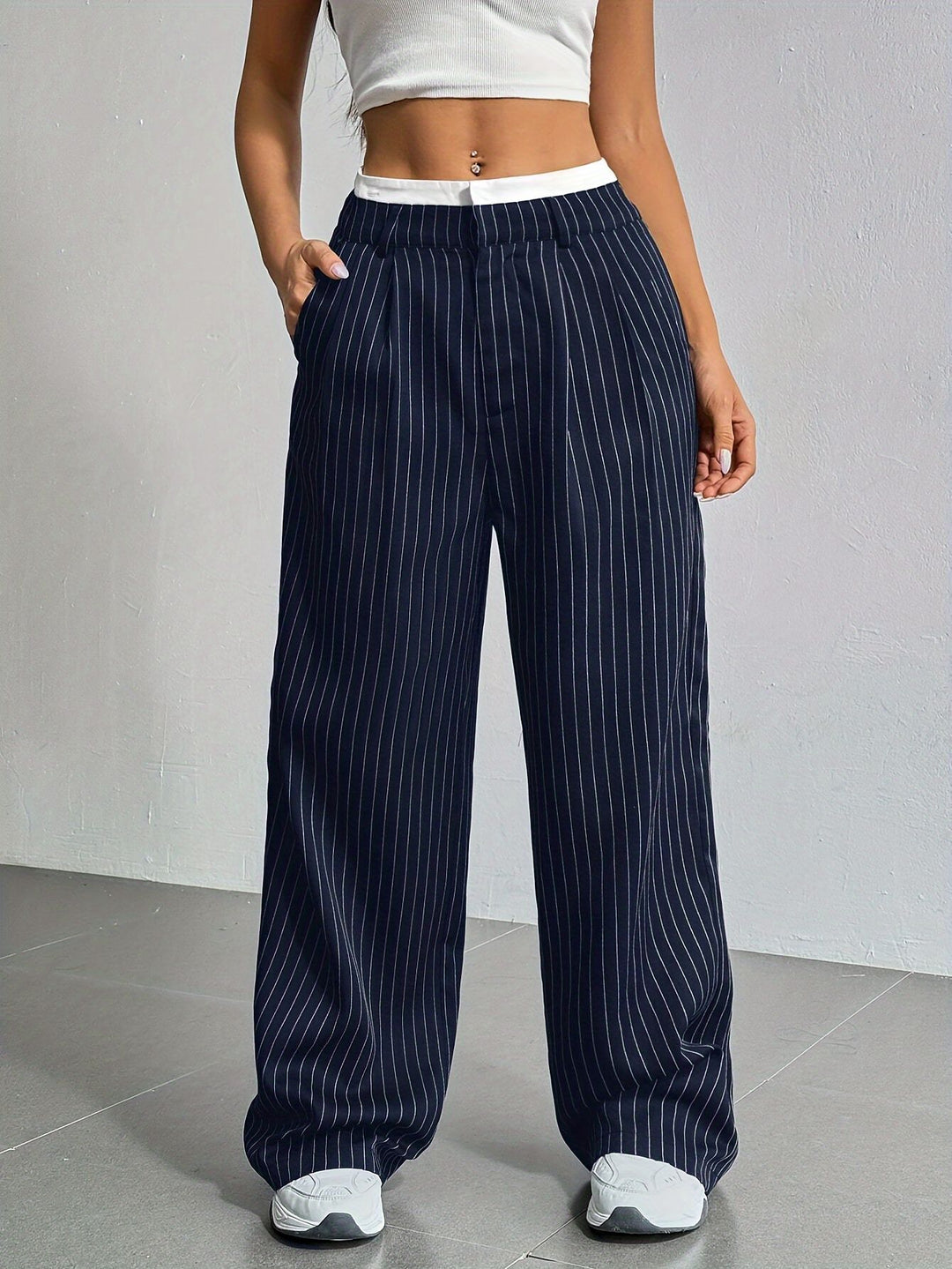 Selene Pinstripe Pants