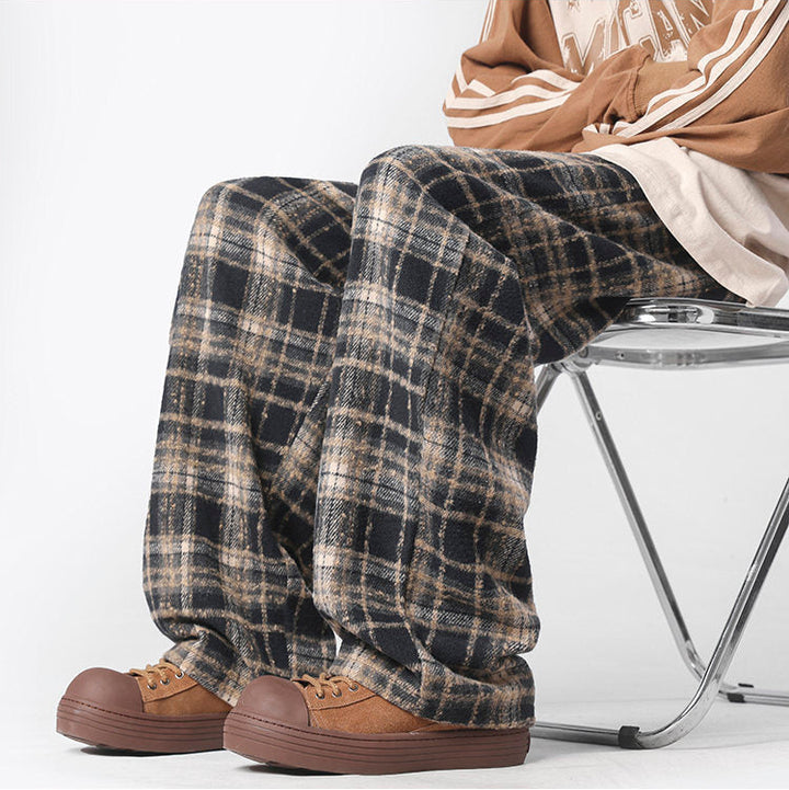 Weekend Retro Plaid Pants