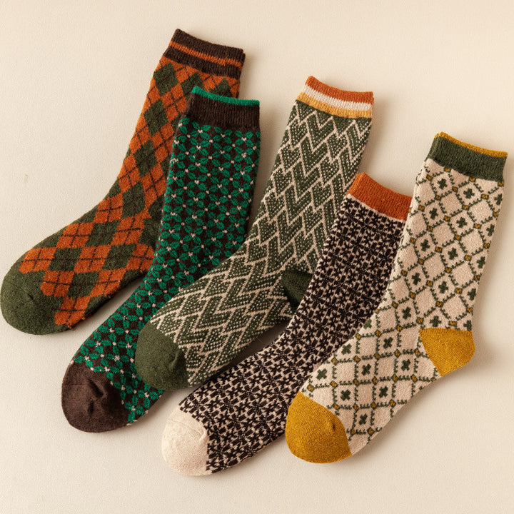 Rosalind Vintage Knitted Socks