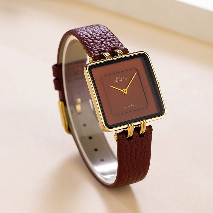 Aurelia Vintage Leather Watch