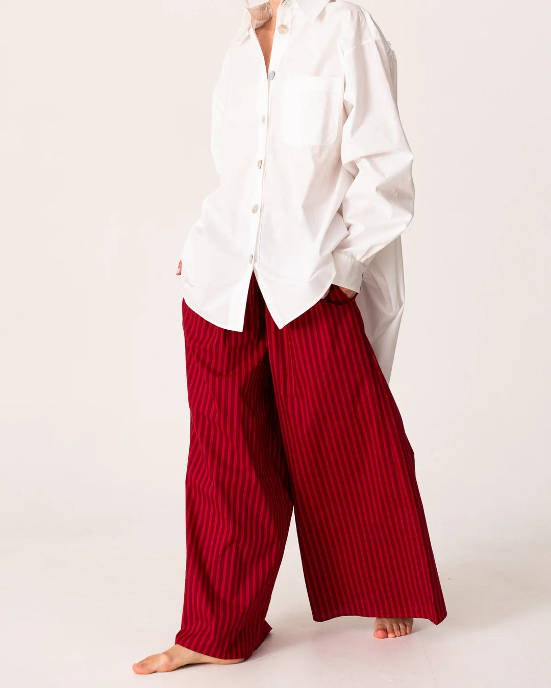 Striped Palazzo Pants