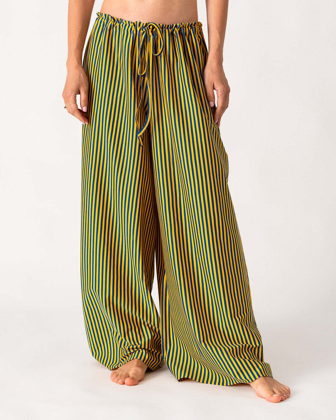 Striped Palazzo Pants