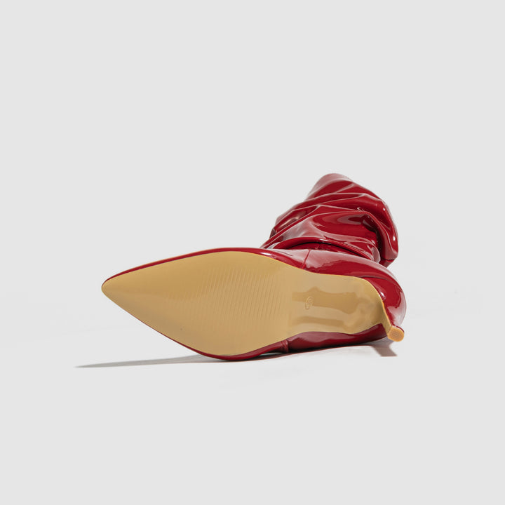 Raquel Patent Leather Boots