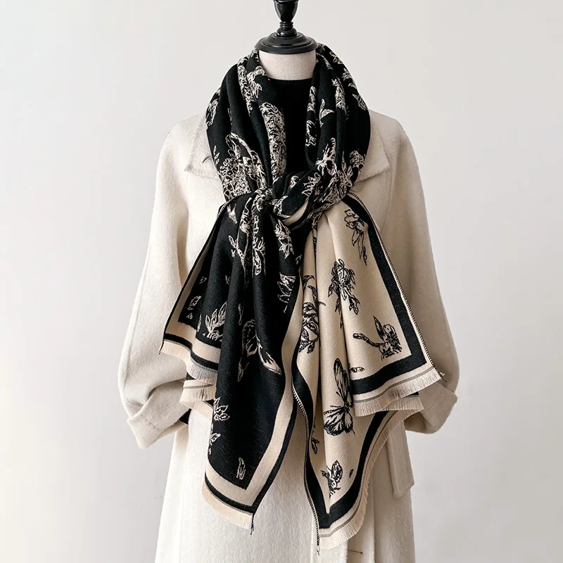 Butterfly Garden Scarf