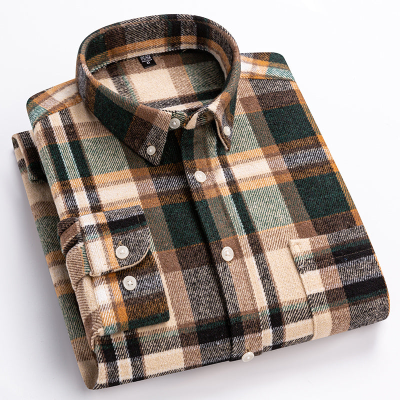 Harrison Plaid Cotton Shirt
