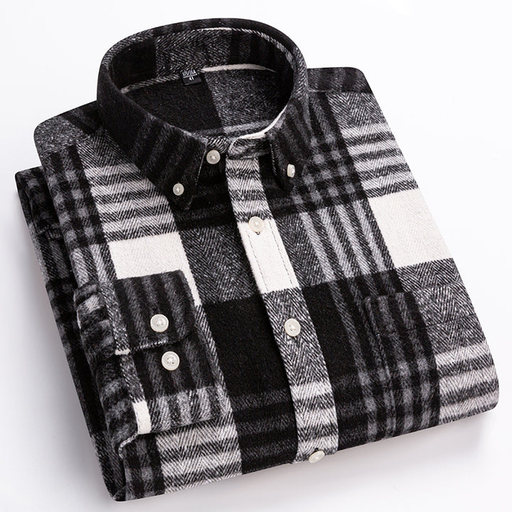 Harrison Plaid Cotton Shirt