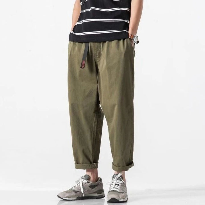 Haru Drawcord Cotton Pants