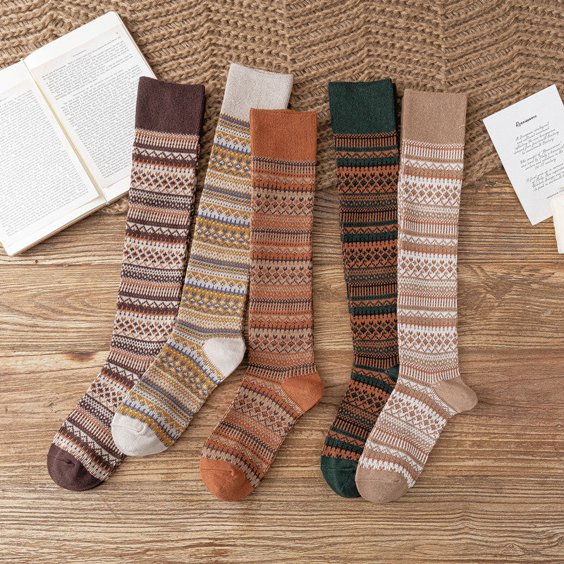 Ensemble de chaussettes Vintage Autumn's Finest (paquet de 5)